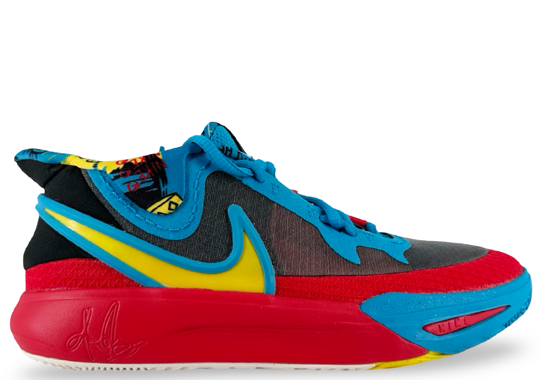 Nike Kyrie 8 GO SE Black Blue Tour Yellow (GS)