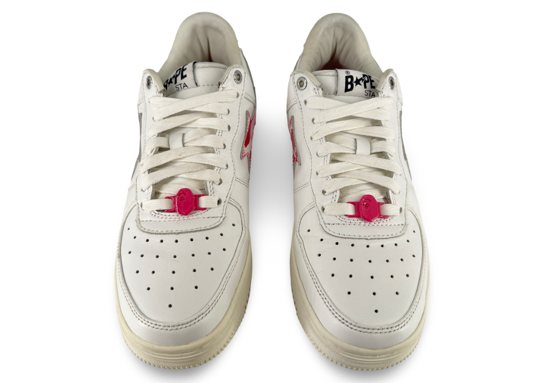 A Bathing Ape Bape Sta Low ABC Camo White Pink (2022)