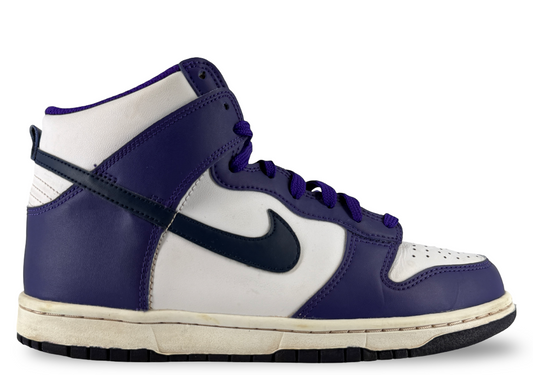 Nike Dunk High Electro Purple Midnight Navy (GS)