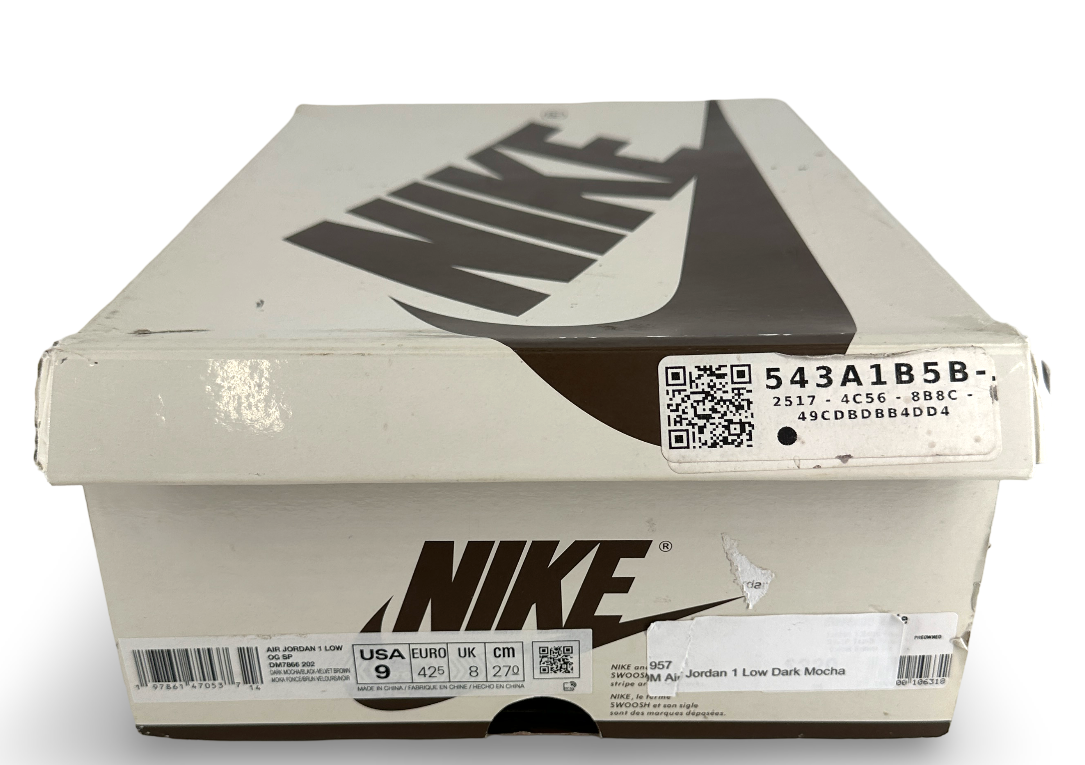 Jordan 1 Retro Low OG SP Travis Scott Velvet Brown