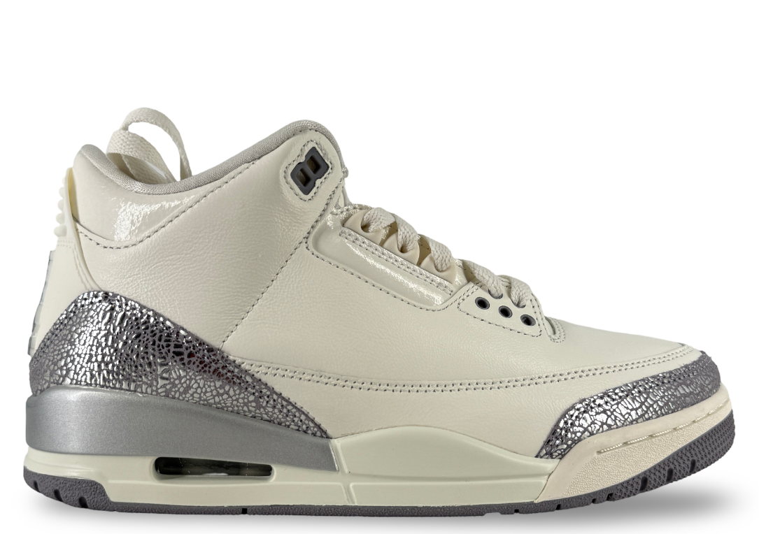 Jordan 3 Retro Sail Cement Grey (Women's)