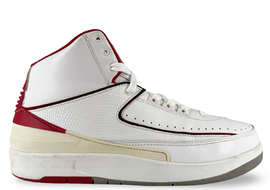 Jordan 2 Retro White Red (2014)