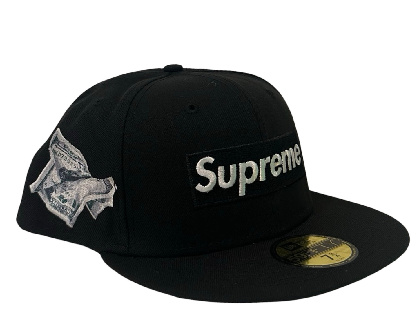 Supreme Money Box Logo New Era Black