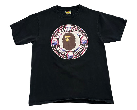 Bape Lightning College Tee Black