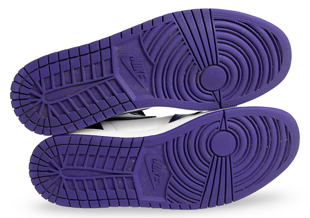Jordan 1 Retro High Court Purple White
