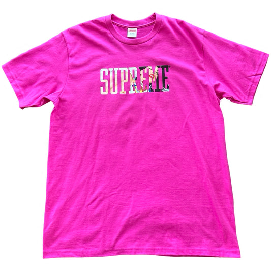 Supreme Collegiate Tee Pink