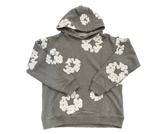 Denim Tears Grey Hooded Sweatshirt