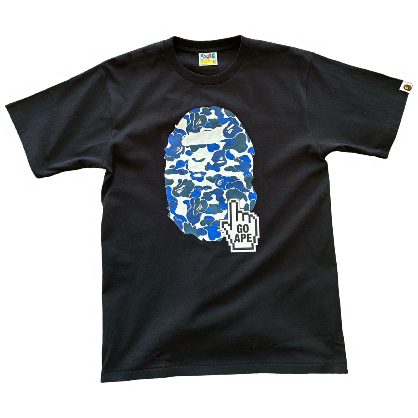 BAPE CAMO GO APE POINTER BIG APE HEAD TEE