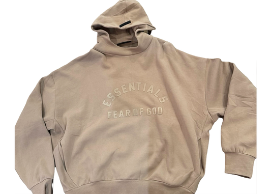 Fear of God Essentials Hoodie Dusty Beige