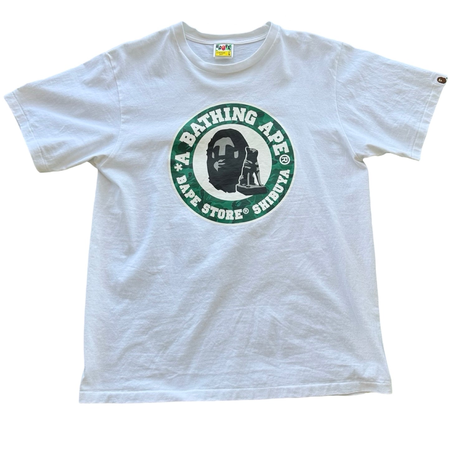 A Bathing Ape General Tee White