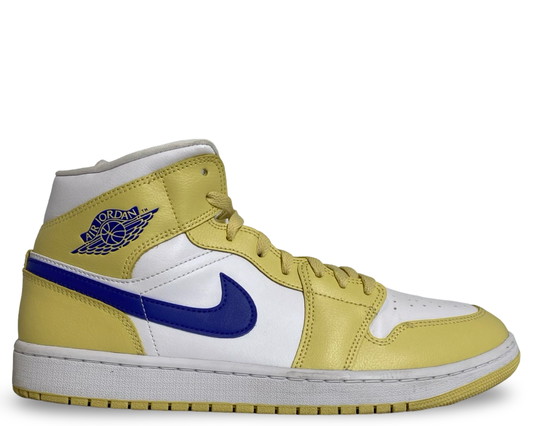 Jordan 1 Mid Lemon Wash Lapis (Women's)