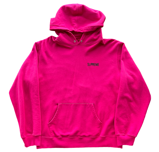 Supreme Restless Youth Hooded Sweatshirt Pink