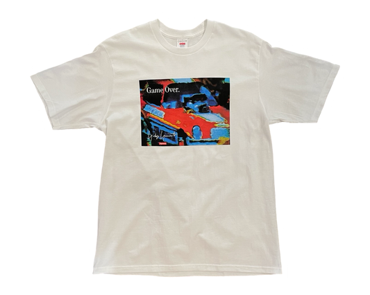 Supreme x Yohji Yamamoto Game Over Tee White