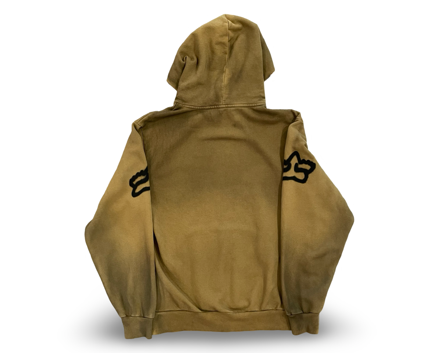 Travis Scott x Fox Racing II Hoodie Light Brown