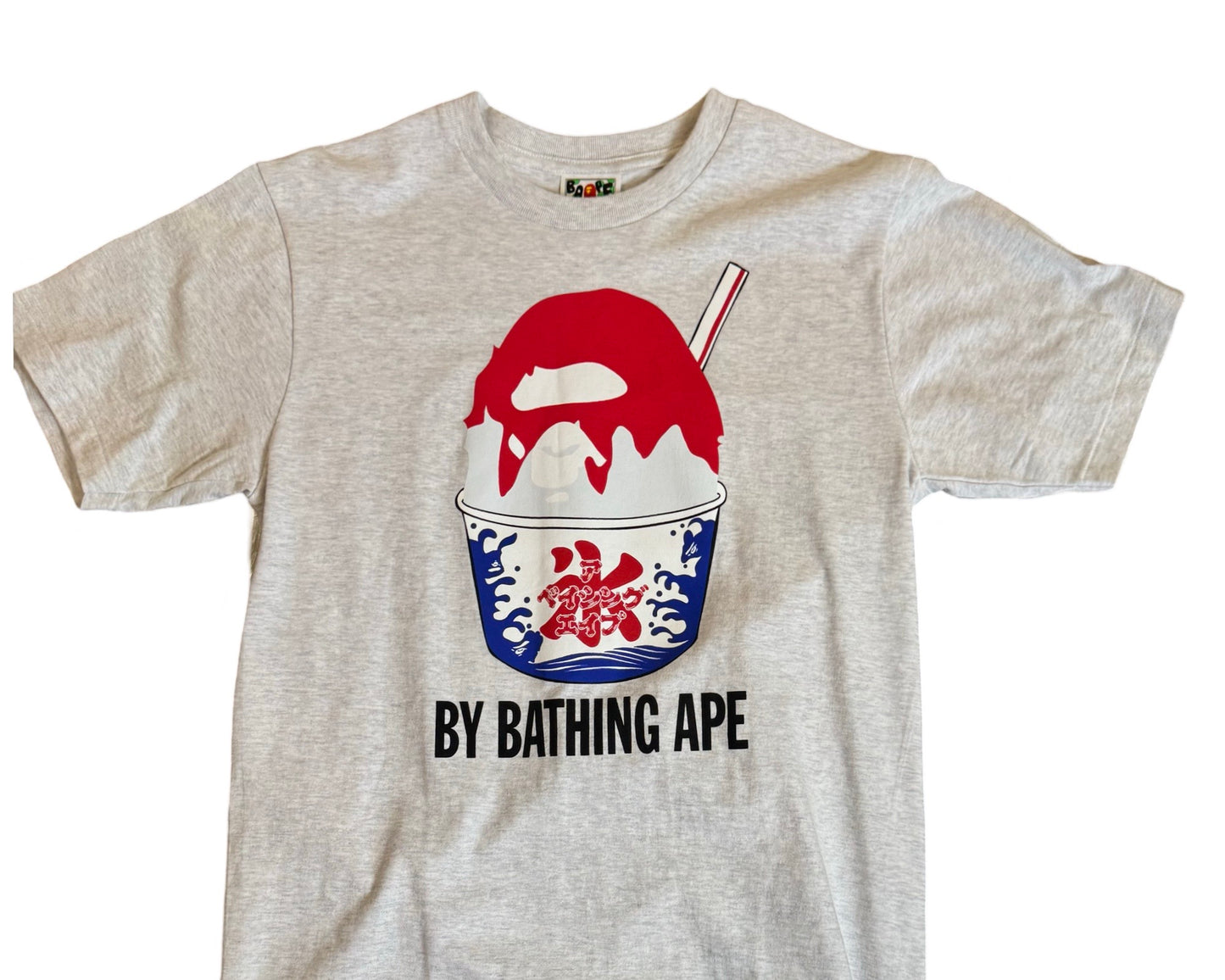 Bape Snow Cone Tee Grey