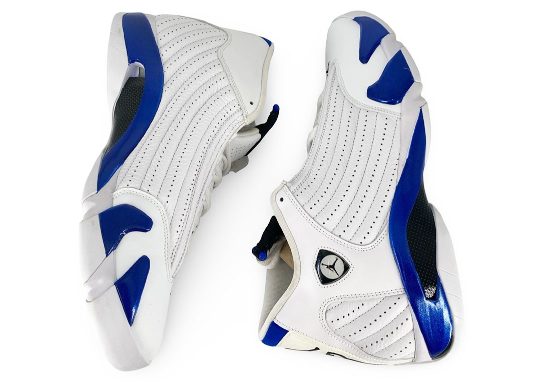 Jordan 14 Retro White Hyper Royal