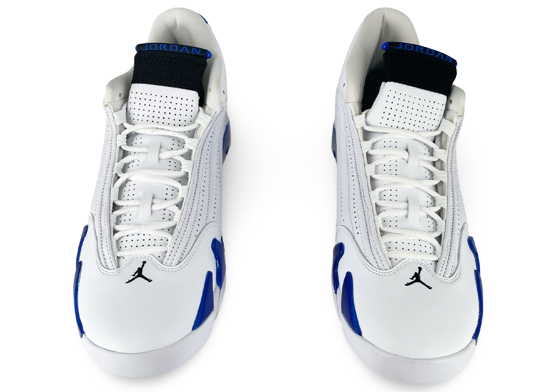 Jordan 14 Retro White Hyper Royal