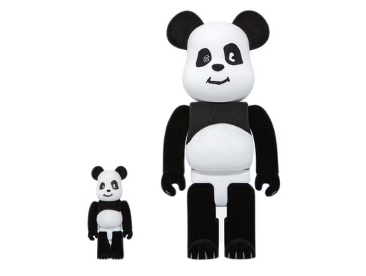 Bearbrick x CLOT Panda 100% & 400% Set