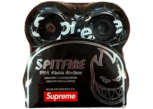 Supreme x Spitfire Shop Wheels Black