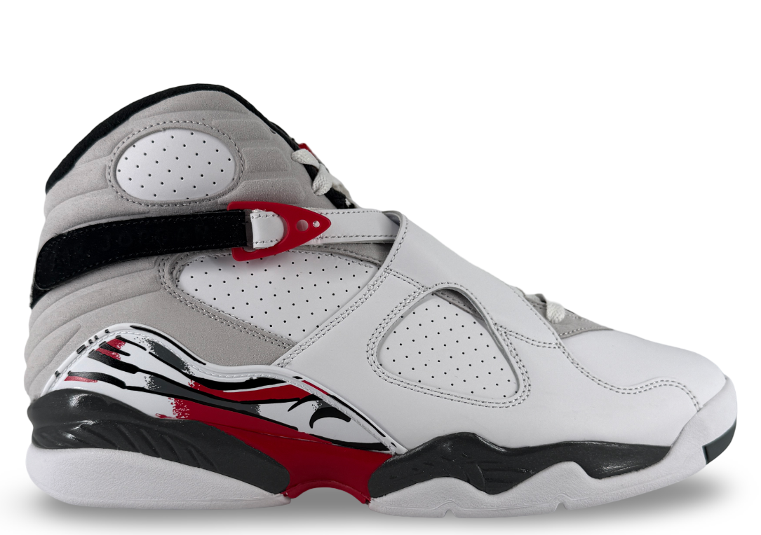 Jordan 8 Retro White True Red (2025)