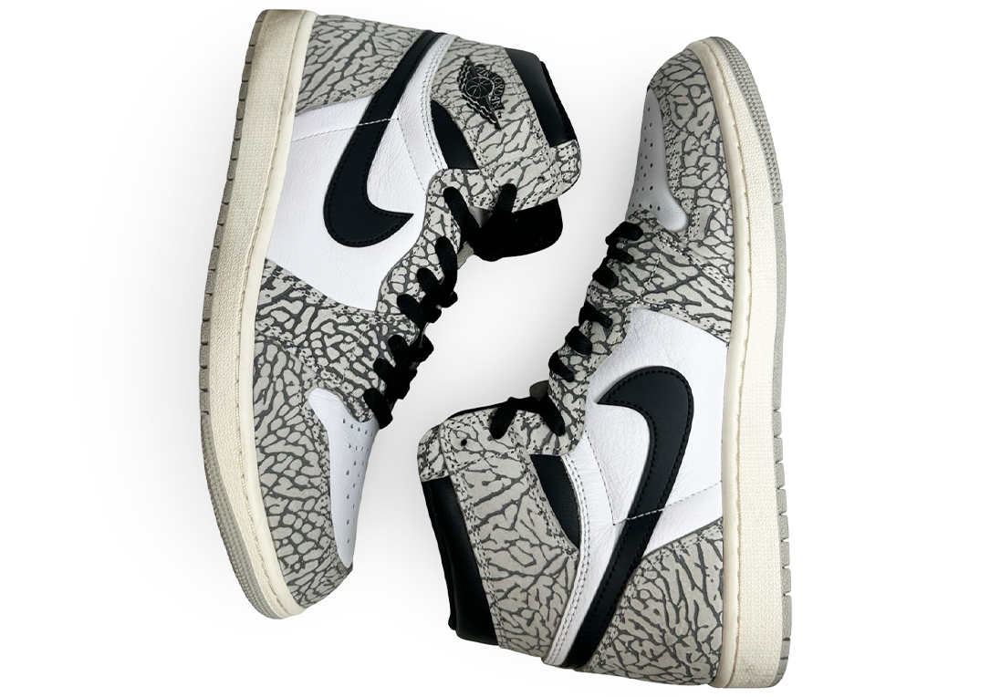 Jordan 1 Retro High OG White Cement