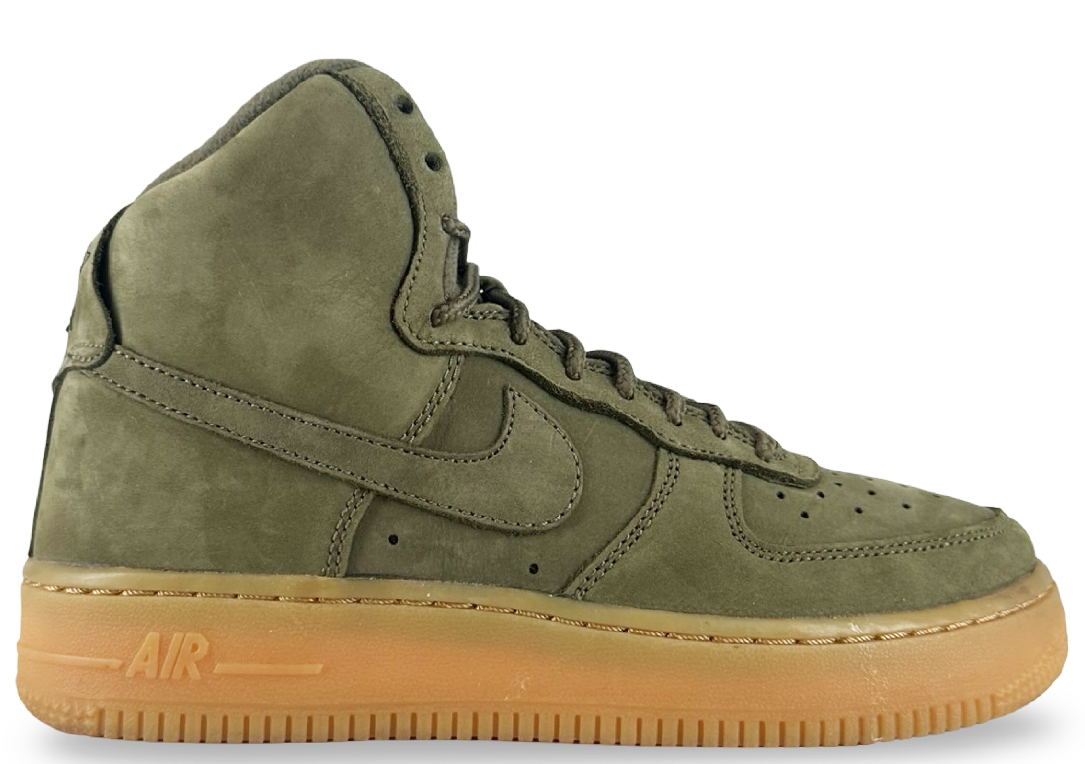 Nike Air Force 1 High Medium Olive Dark Gum