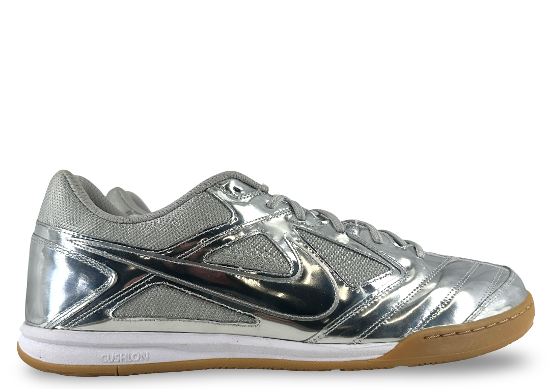 Nike Gato LV8 Metallic Silver White Gum Light Brown