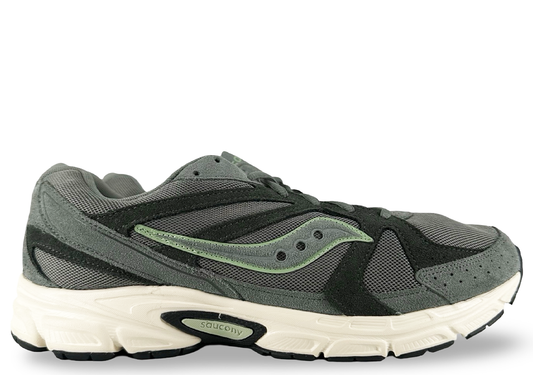 Saucony Ride Millennium Suede Olive Off White