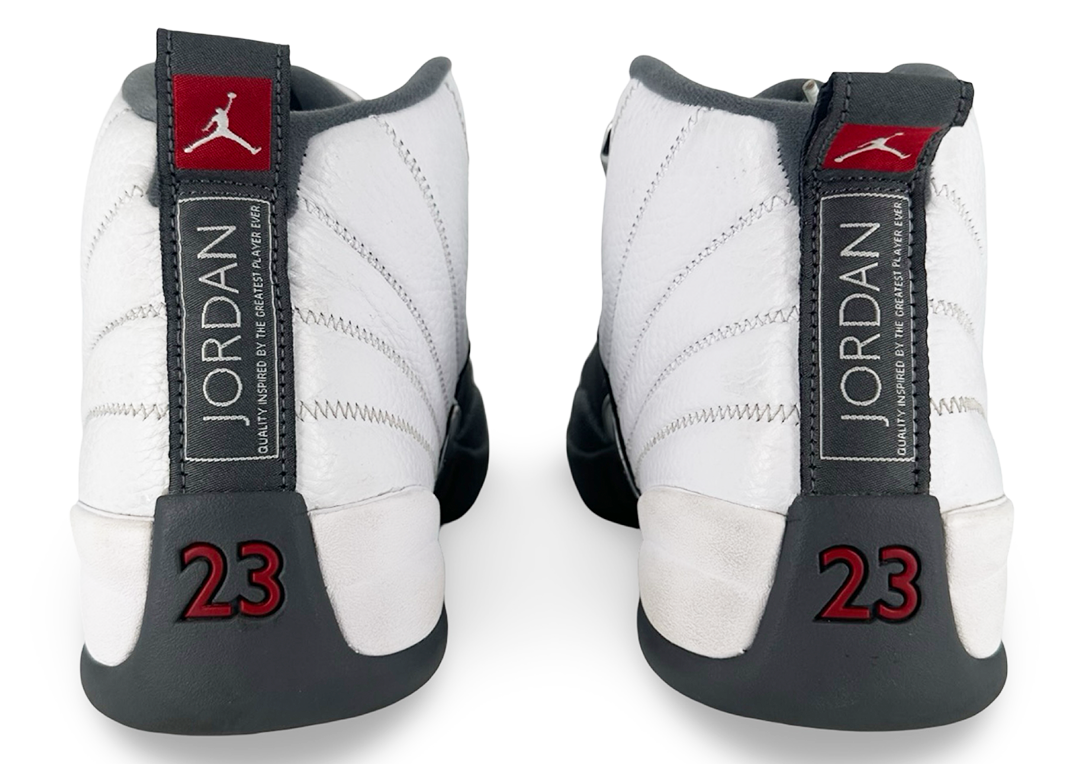 Jordan 12 Retro White Dark Grey