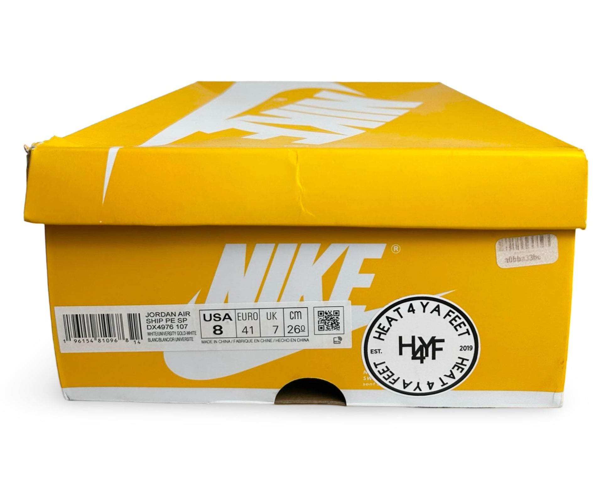 Nike Jordan Air Ship PE SP University Gold