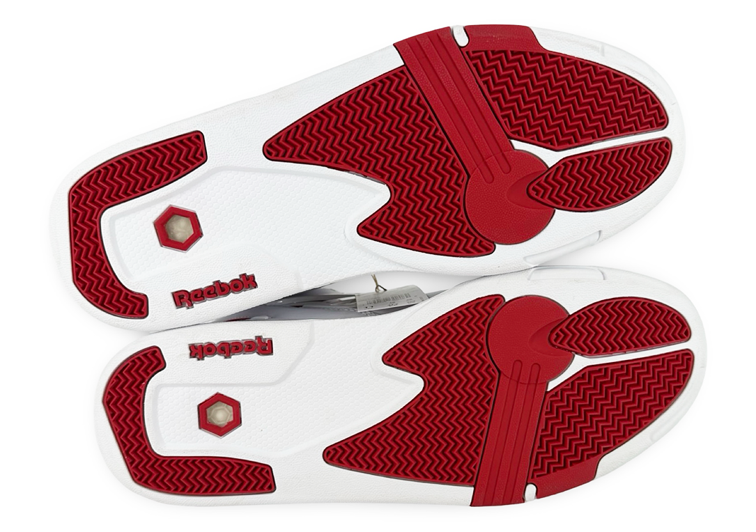 Reebok Pump Omni Zone II White Vector Red