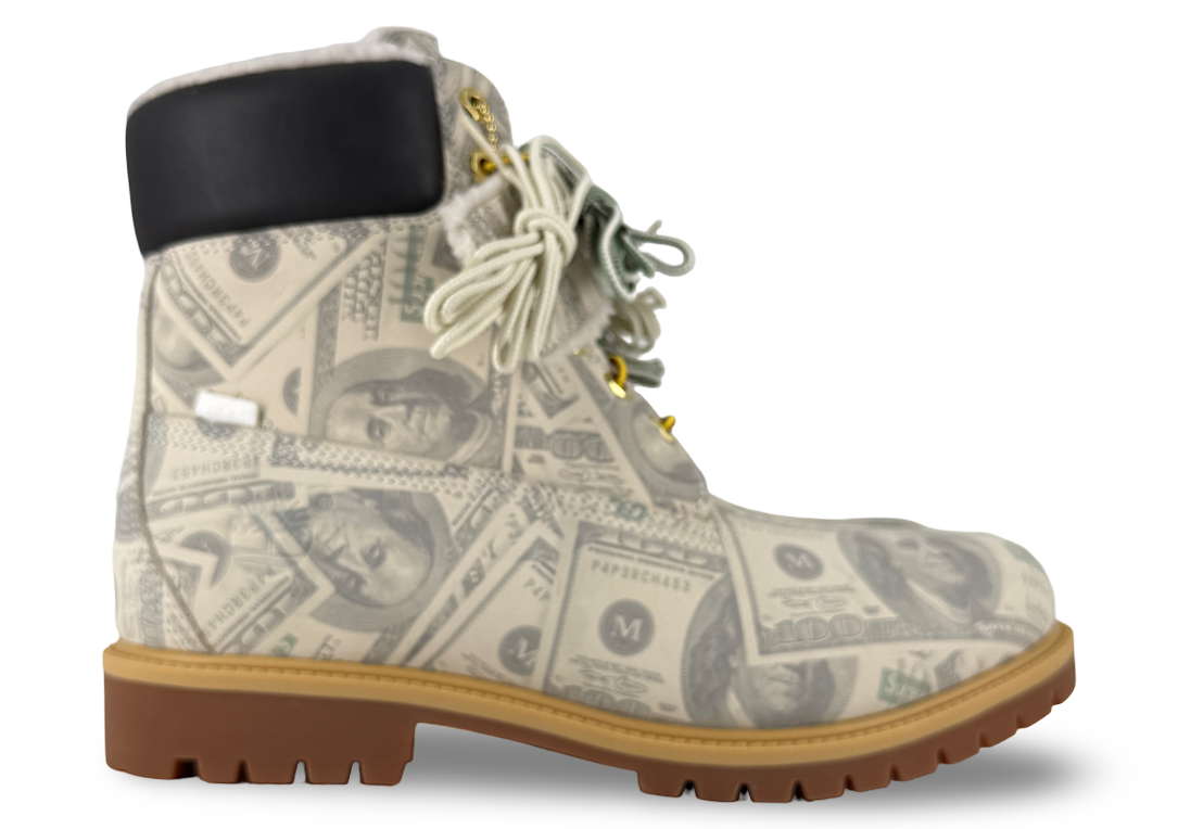 Timberland 6" Premium Waterproof Boot Supreme x MM6 Maison Margiela $100 Bills