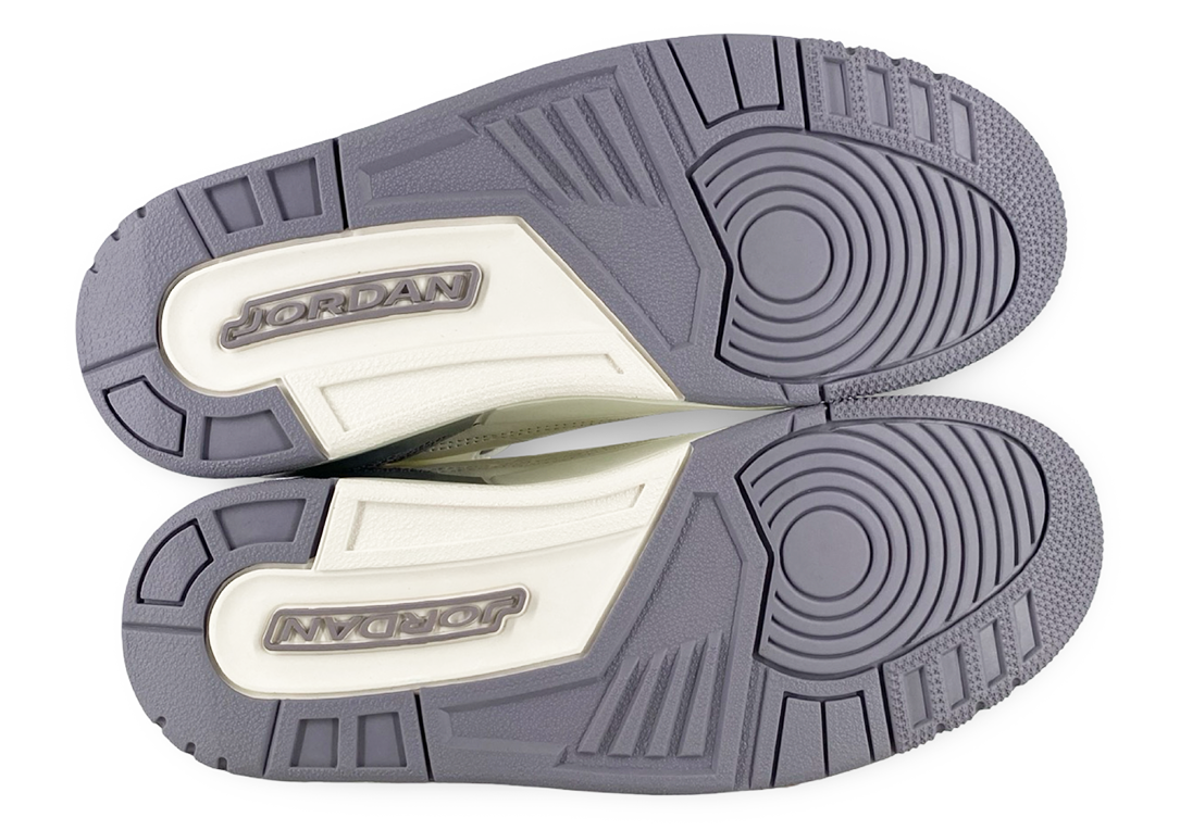 Jordan 3 Retro Sail Cement Grey (Women's)
