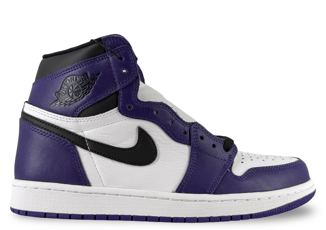 Jordan 1 Retro High Court Purple White