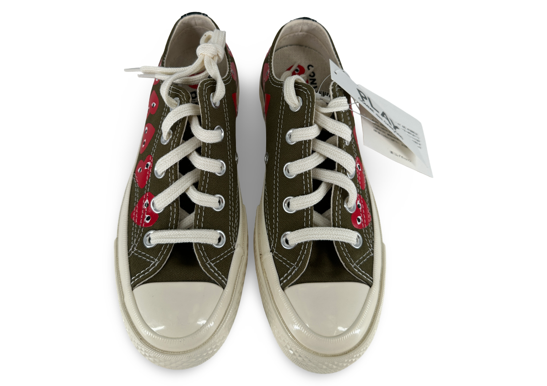 Converse Chuck Taylor All Star 70 Ox Comme des Garcons Multi Heart Green