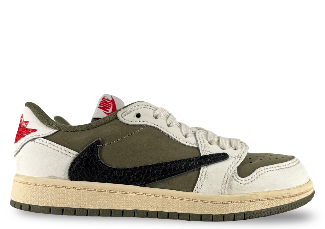 Jordan 1 Retro Low OG SP Travis Scott Medium Olive (PS)