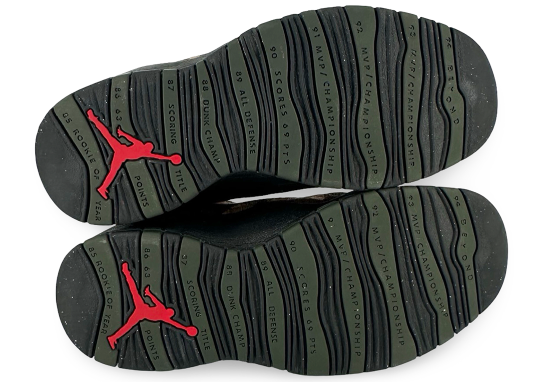 Jordan 10 Retro Woodland Camo