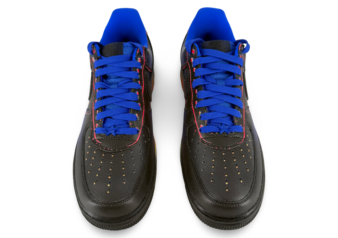 Nike Air Force 1 Low Retro Heat Map Black Racer Blue