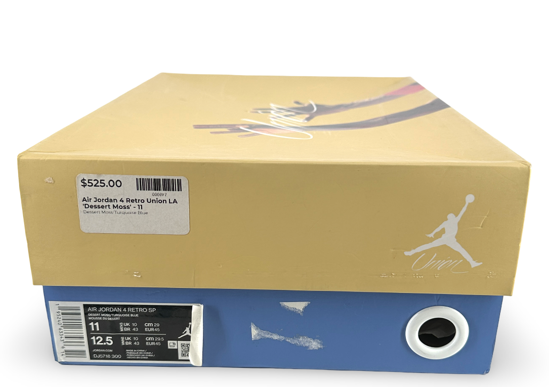 Jordan 4 Retro SP 30th Anniversary Union Desert Moss