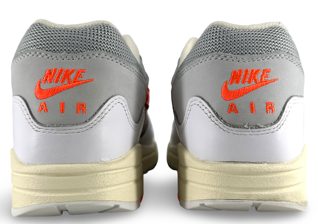 Nike Air Max 1 Patta Waves White Hyper Crimson (With Bracelet)