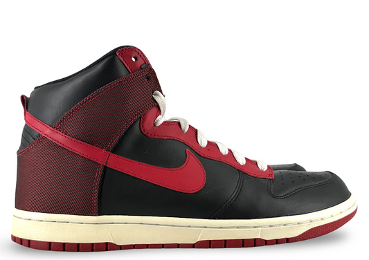Nike Dunk High Black Red