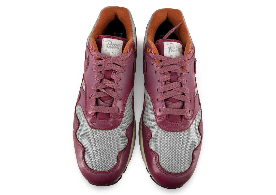 Nike Air Max 1 Patta Waves Rush Maroon (without Bracelet)
