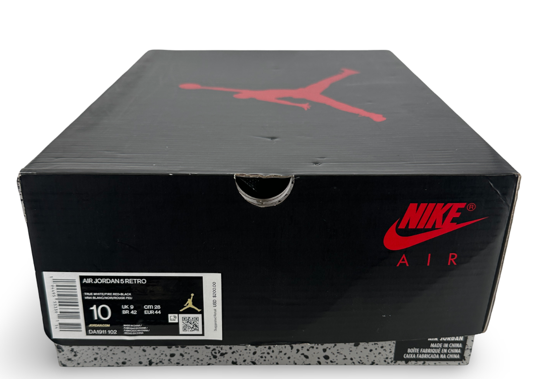 Jordan 5 Retro Fire Red Silver Tongue (2020)
