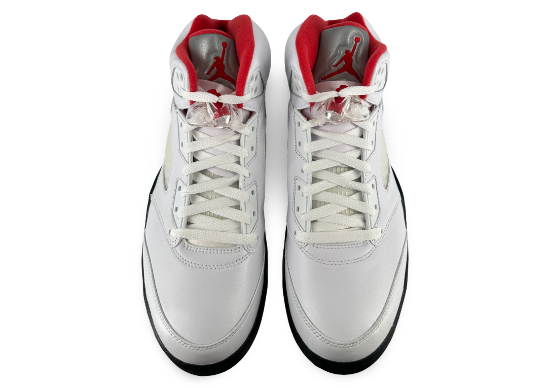 Jordan 5 Retro Fire Red Silver Tongue (2020)