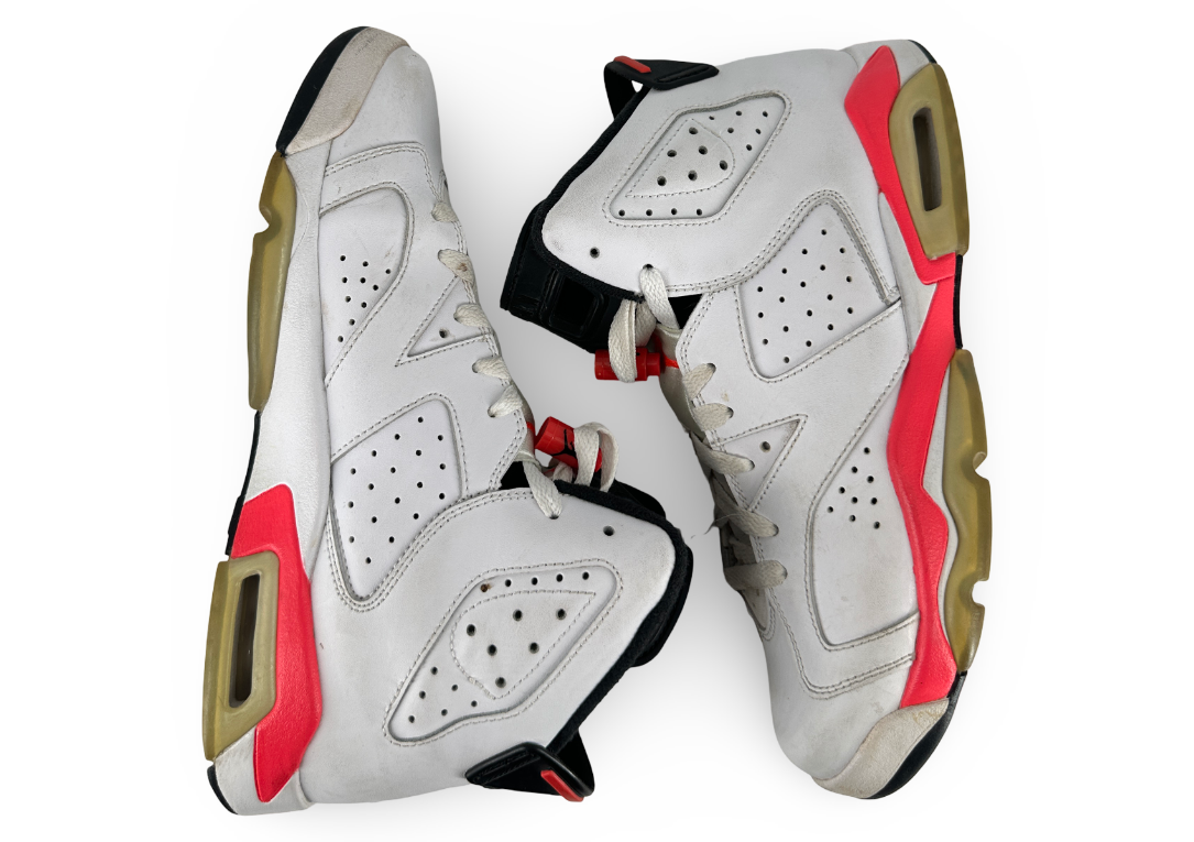 Jordan 6 Retro Infrared White (2014) (GS)