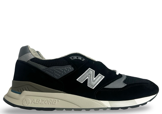 New Balance 998 MiUSA Black Silver