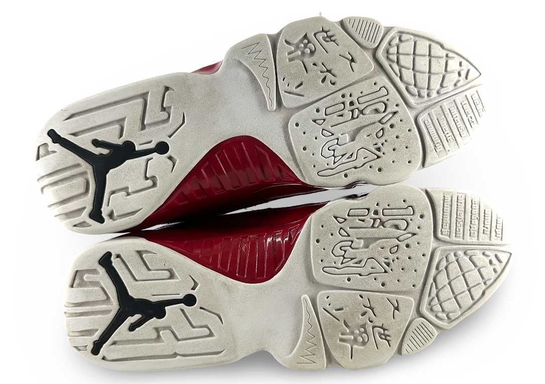 Jordan 9 Retro White Gym Red