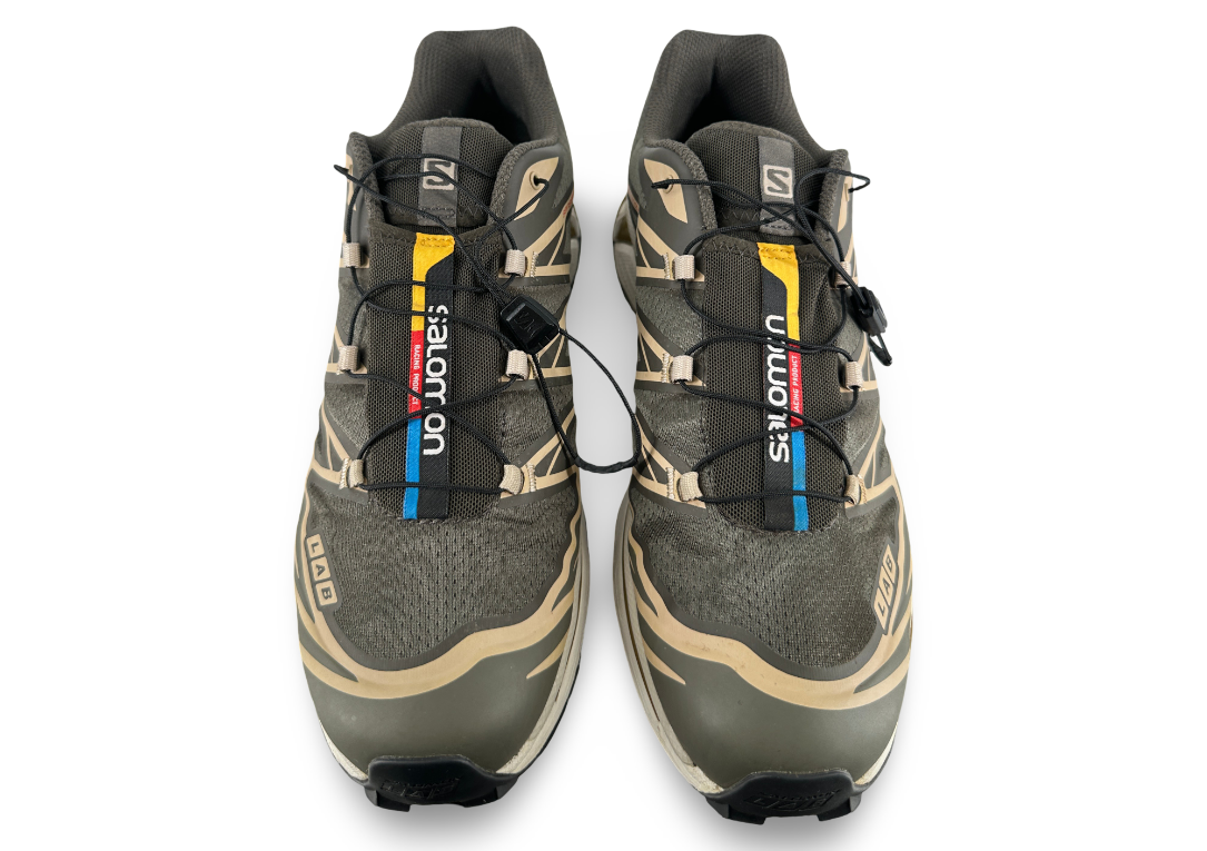 Salomon XT-6 Beluga Dull Gold