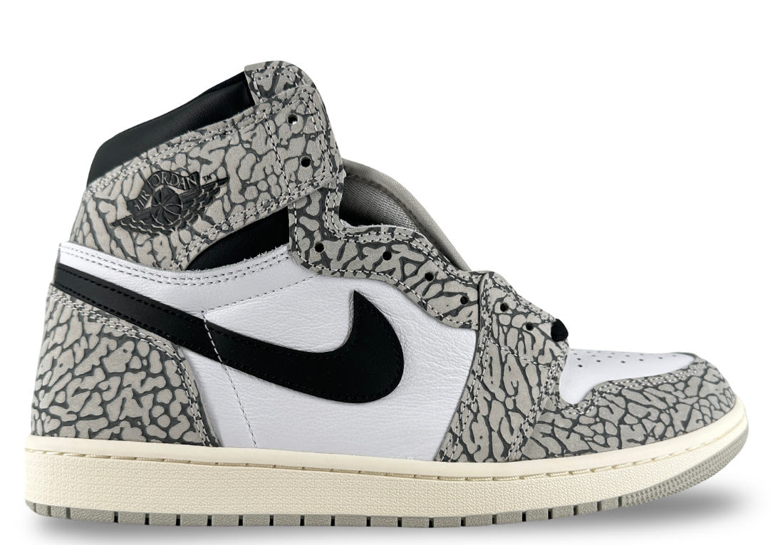 Jordan 1 Retro High OG White Cement