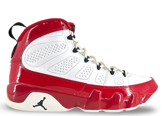 Jordan 9 Retro White Gym Red